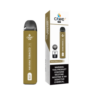 Crave Max 2500 - Havana Tobacco 3%