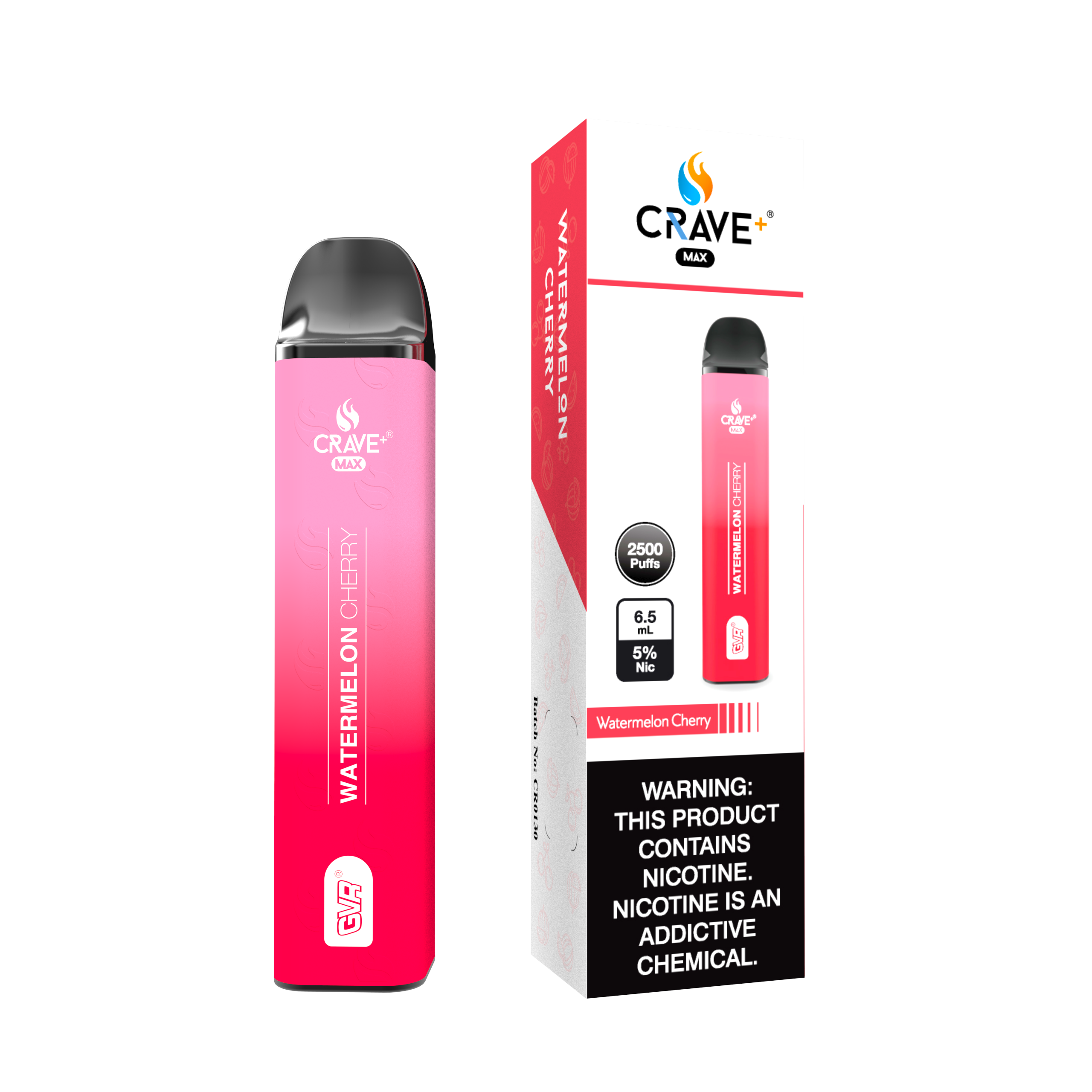 Crave Max 2500 - Watermelon Cherry