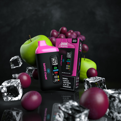 BLVK Bar - Apple Grape Ice