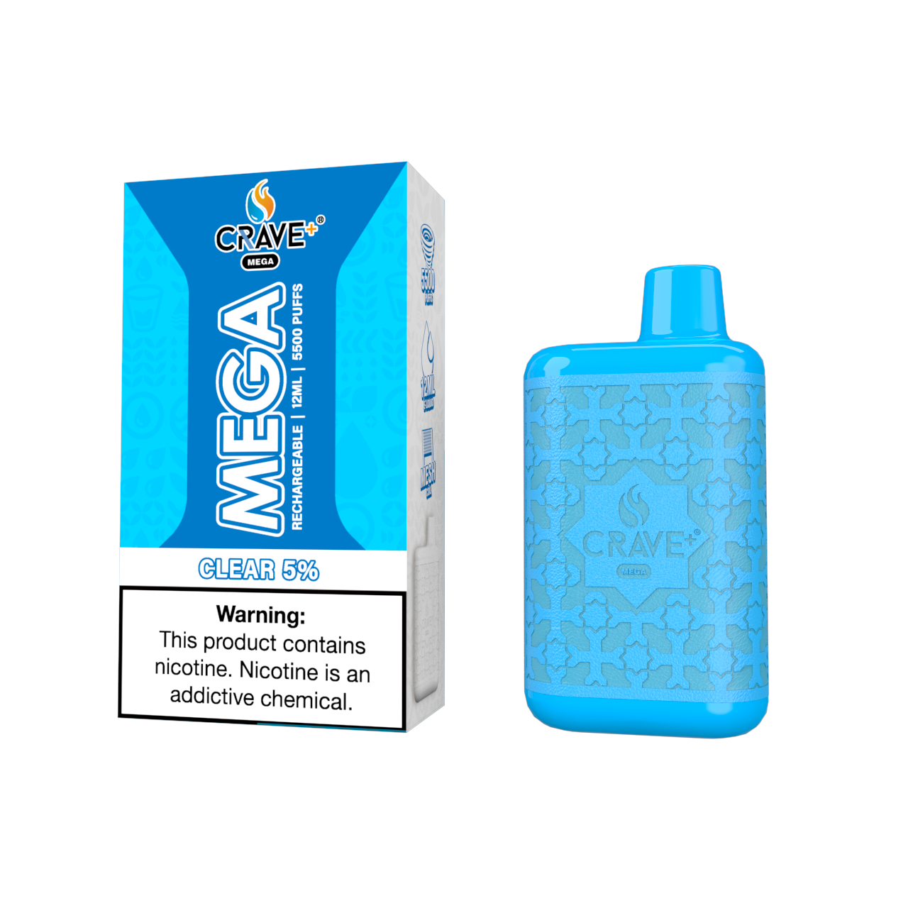 CRAVE Mega - Clear 5%
