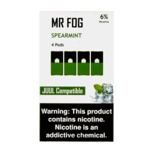 Mr Fog Spearmint 4 Pods
