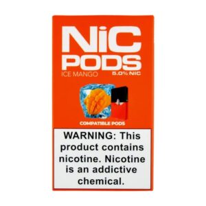 Nic Pods Ice Mango Pack of 4