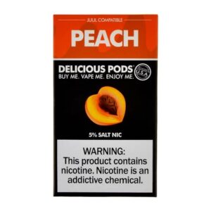 Delicious Pods Peach Pack of 4