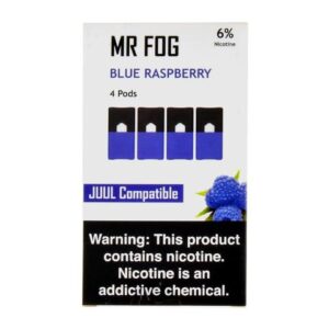 Mr Fog Blue Raspberry 4 Pods
