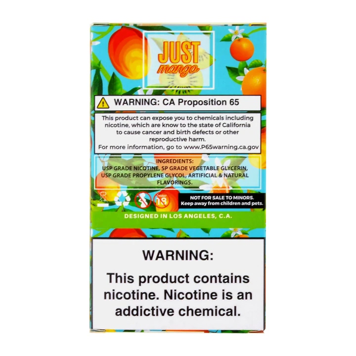 Just Mango Orange Kiwi 4 Pods - Image 3