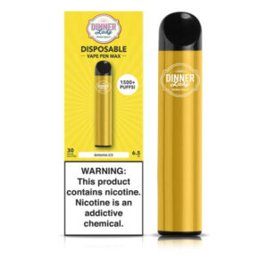 Dinner Lady Vape Pen Max - Banana Ice