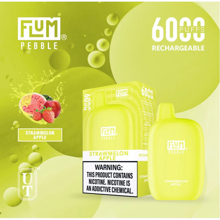 FLUM Pebble - Strawmelon Apple - Image 2