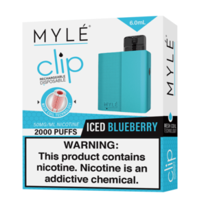 MYLE Clip Disposable Device - Iced Blueberry