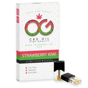 OG CBD Strawberry Kiwi Pods (Pack of 4) – UK