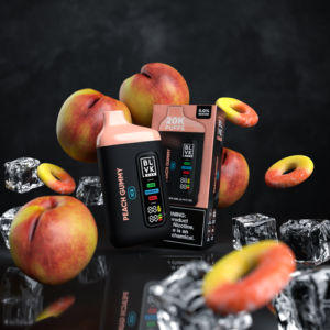 BLVK Bar - Peach Gummy Ice