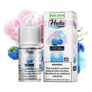 Pod Juice x Hyde TFN Salt Nic - Blue Razz Cotton Carnival