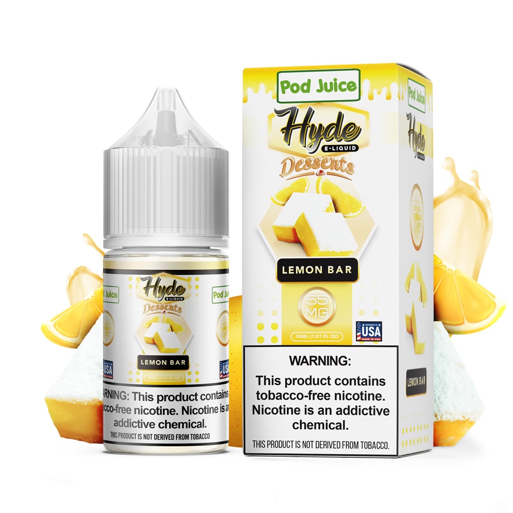 Pod Juice x Hyde TFN Salt Nic - Lemon Bar