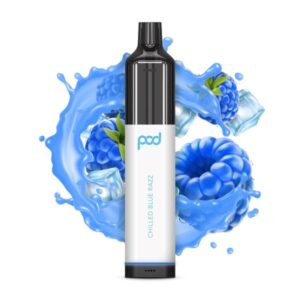 Pod Juice - Pod 3500 Chilled Blue Razz Disposable