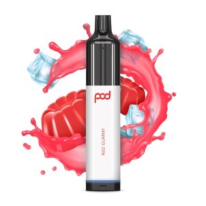 Pod Juice - Pod 3500 Sour Red Gummy Disposable