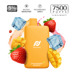 Pod Pocket 7500 - Strawberry Mango Ice