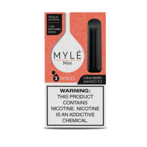 MYLE Mini Strawberry Mango Ice Disposable Pods