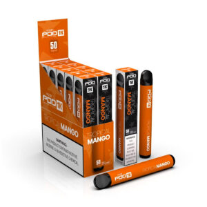 VGOD Pod 1K Tropical Mango - (STIG) 4ML 1000 Puffs - Nic Salt Disposable Device - UK