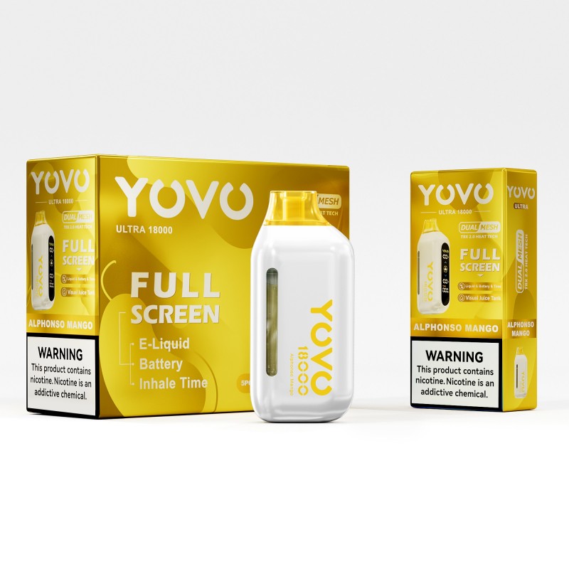 YOVO Ultra 18000 - Alphonso Mango