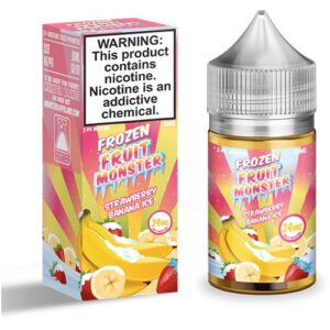 Strawberry Banana Ice By Frozen Fruit Monster - Salt Nicotine - 30ml (TFN)