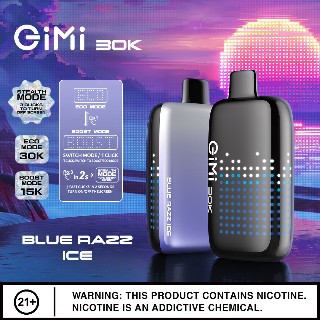 GIMI 30k - Blue Razz Ice