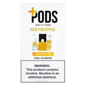 Plus Pods Iced Pineapple Pack of 4