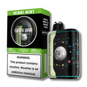 GEEK BAR PULSE X Platinum - Miami Mint